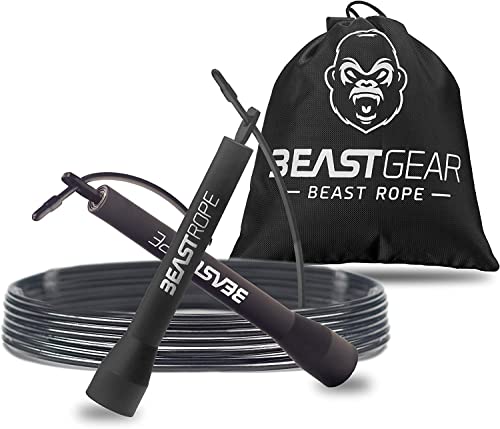 Beast Gear Speed Jump Rope – Workout Jump Ropes for...