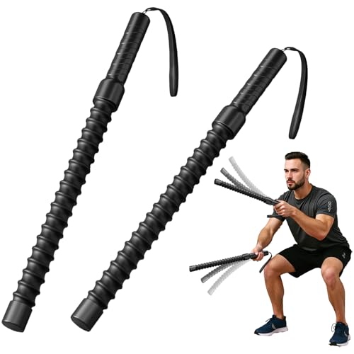 Ropeless Battle Ropes for Exercise Workout, Cordless Jump...