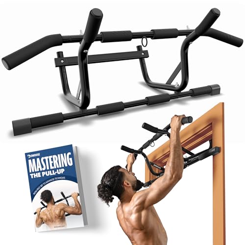 DMoose Pull Up Bar for Doorway - Upto 250 Lbs...