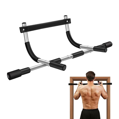 Doorway Pull Up Bar for Home Gym, Adjustable Width,...