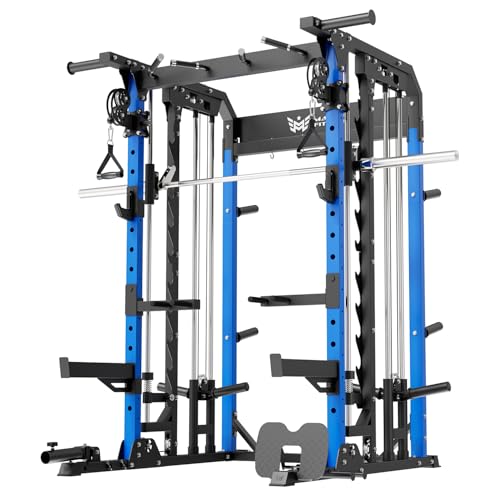 B52 Machine Home Gym with Power Rack, Cable Crossover,...
