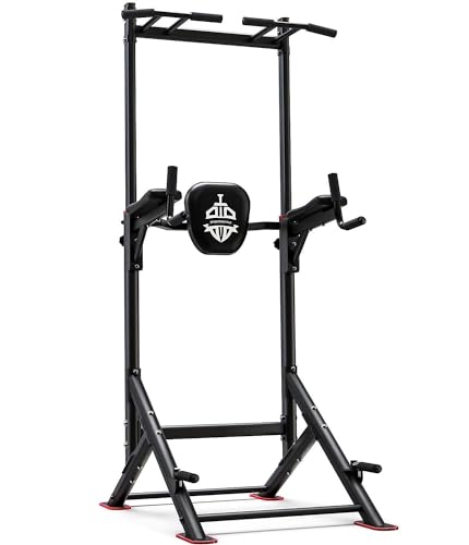 Sportsroyals Power Tower Pull Up Bar Station, 450LBS Stable...