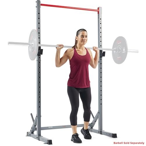 Sunny Health & Fitness Squat Stand Power Rack for...
