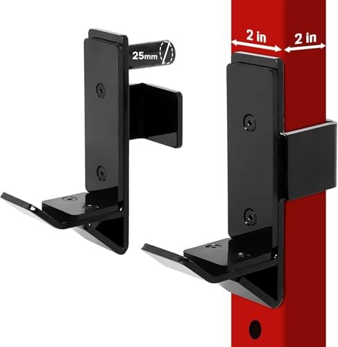 Yes4All J-Hooks Barbell Holder for Power Rack - J Hook...