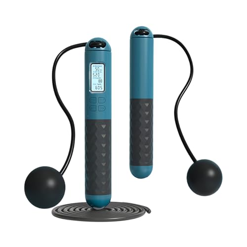 2025 New Skipping Rope with Counter, Cordless Jump Ropes...