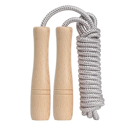 Jump Rope Kids,8.5ft Adjustable Cotton Skipping Rope with...