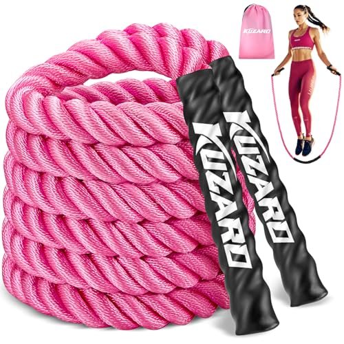 KUZARO Jump Rope, Weighted Jump Rope for Women, Heavy...