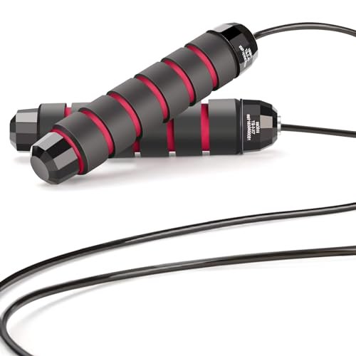 DEGOL Skipping Rope with Ball Bearings Rapid Speed...