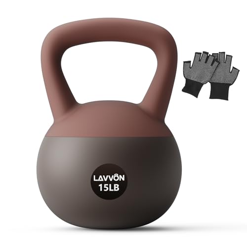 Soft Kettlebell - Cushioned Impact-Resistant Base and...