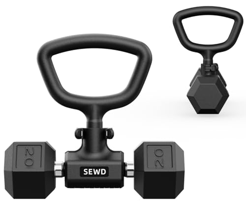 Convert Dumbbells into Kettlebell by SEWD – Adjustable...