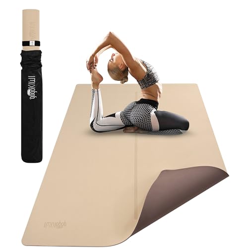 Gogokiwi Large Yoga Mat (6'x4') Extra Wide Workout Mat...