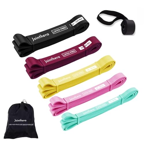 JOINTHERA Premium Latex Free Resistance Bands for Working...