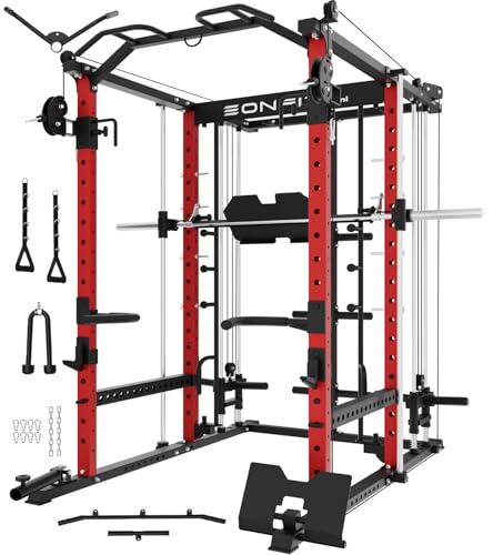EonfitOmni Eonfit E5 Smith Machine with Vertical Leg Press,...