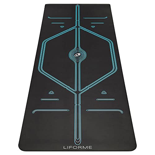 Liforme XL Mountain Yoga Mat – Free Yoga Bag Included...