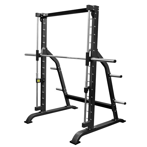 Valor Fitness Smith Machine Squat Rack Cage - Home Gym...