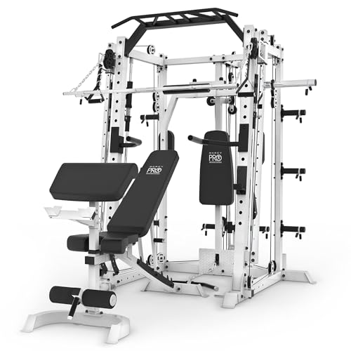Marcy Smith Machine Power Cage, All-in-One Home Gym...