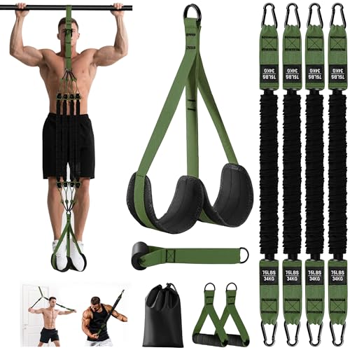 Pull Up Assistance Bands - Adjustable Heavy Duty Pull Up...