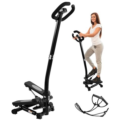 Fitvids Pre-Assembled Adjustable Mini Stepper Stair Stepper...