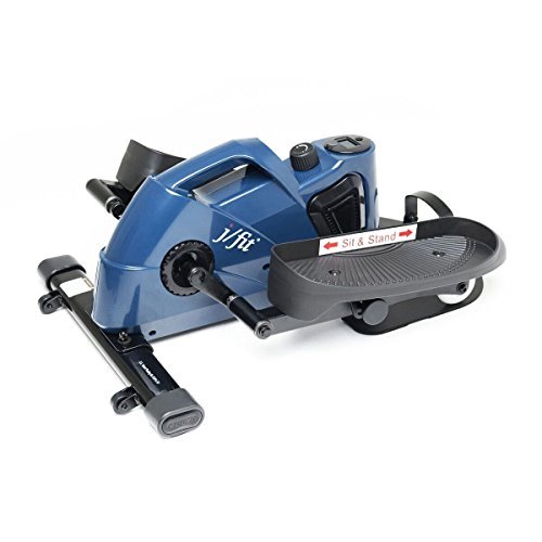 JFIT Under Desk and Stand Up Mini Elliptical/Stepper...
