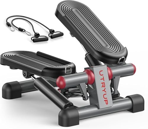 UTRYUP Mini Stepper for Home Exercise, Compact Hydraulic...