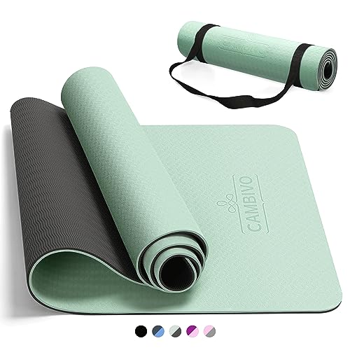 CAMBIVO Yoga Mat for Women Men Kids, 72