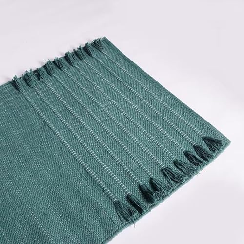 Jaipur art & Rugs Organic Cotton Yoga Mat - Eco-Friendly...