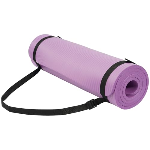 Fitvids Yoga Mat, 1/2-Inch Extra Thick High Density...