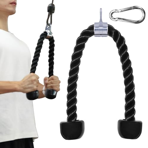 Fitarc Tricep Rope Cable Attachment, 27 Inch Tricep Rope...