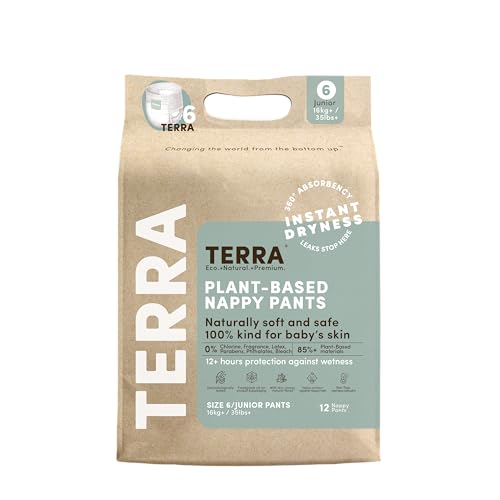 Terra Size 6 Training Pants– 85% Plant Based Pull-Up...