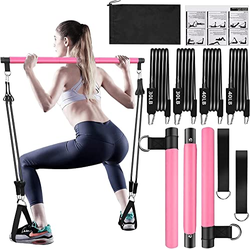 Bbtops Pilates Bar Kit with Resistance Bands(4 x...