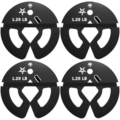 Yes4All 1.25Lb Dumbbell Fractional Weight Plates 2 Pieces/4...