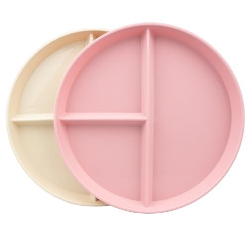 2Pack Portion Control Plate for Weight Loss, 9 Inch Round...