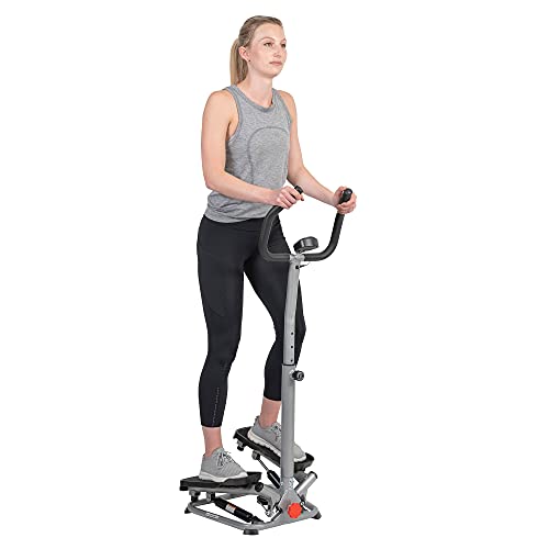 Sunny Health & Fitness Grey 250 lbs. Max Weight Twist...