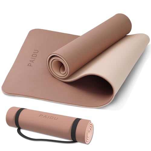 PAIDU Yoga Mat Non Slip Anti-tear,extra thick-2/5...