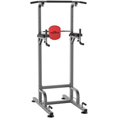 RELIFE REBUILD YOUR LIFE Power Tower Pull Up Bar Station...
