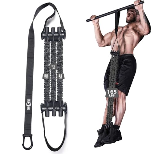Innstar Pull Up Assistance Bands, 3 Heavy-Duty Adjustable...