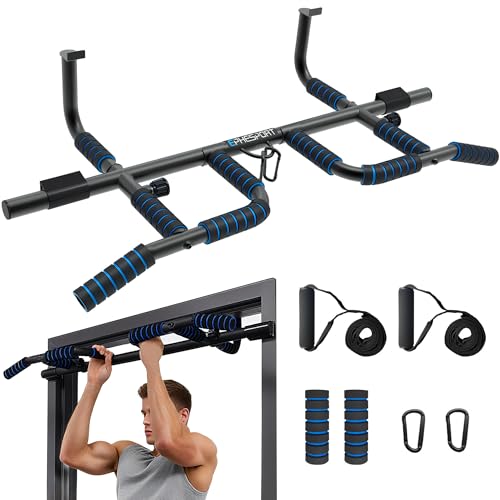 EPHESPORT New Version Pull Up Bar with Resistance Bands,...