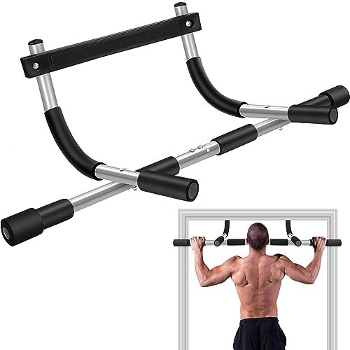 TOPOKO Upgrade Pull Up Bar for Doorway, Max Capacity 440...