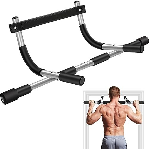 Pull Up Bar for Doorway | No-Screw Portable Chin Up...