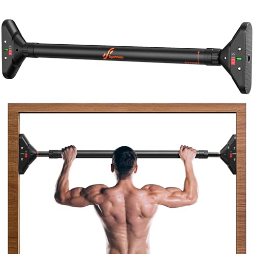 Sportneer Pull Up Bar Doorway Chin Up Bar No Screws...