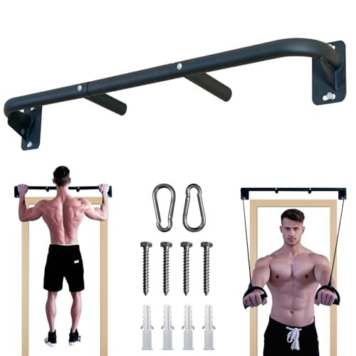 Fitarc Heavy Duty Wall Mount Pull Up Bar, Joist Mount...