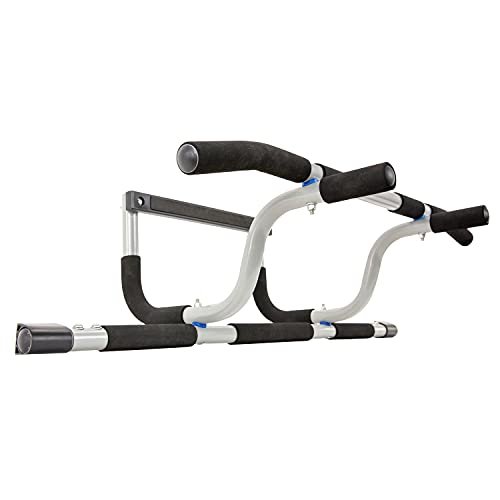 Ultimate Body Press XL Doorway Pull Up Bar with Elevated...