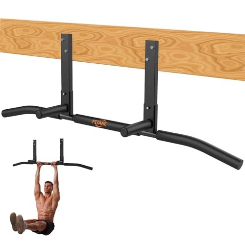 Fitarc Joist Mount Pull Up Bar, Chin Up Bar Ceiling...