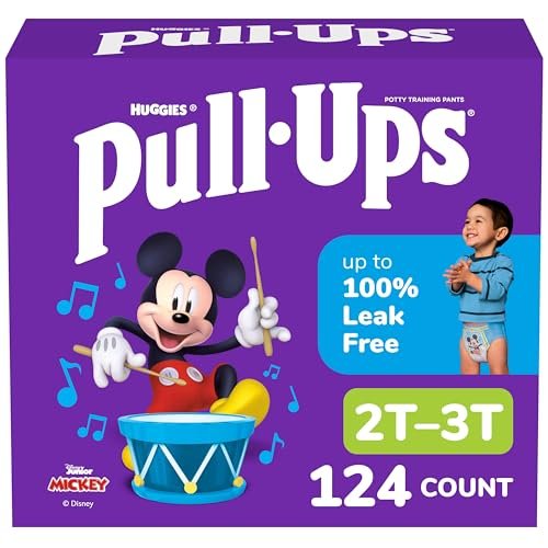 Pull-Ups Boys' Potty Training Pants, Size 2T-3T Training...