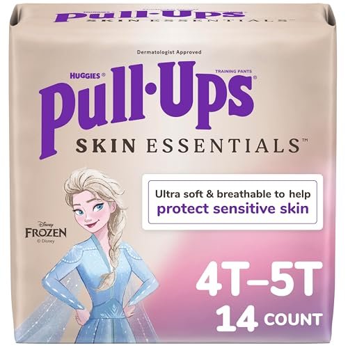 Pull-Ups Girls' Skin Essentials Potty Training Pants,...