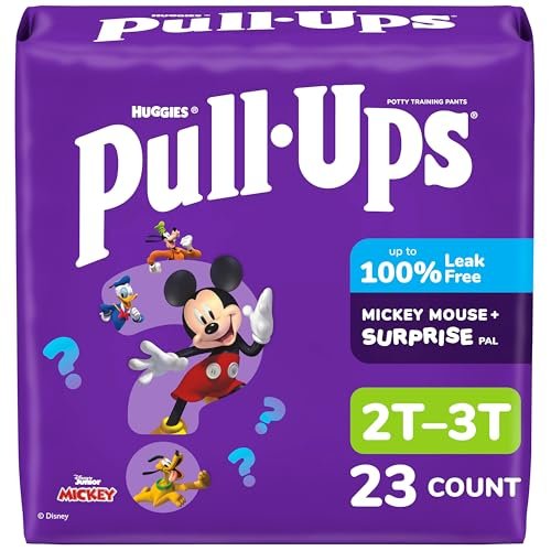 Pull-Ups Boys' Potty Training Pants, Size 2T-3T Training...