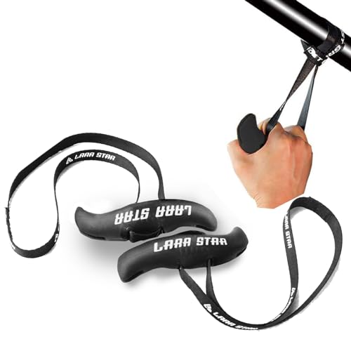 LARA STAR Pull Up Handles Grips Fitness Strap Heavy Duty...