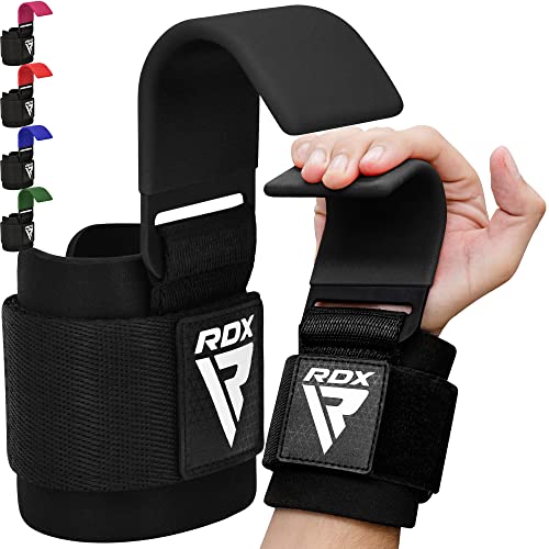 RDX Weight Lifting Hooks for Deadlifting (Pair) - 600Lbs...