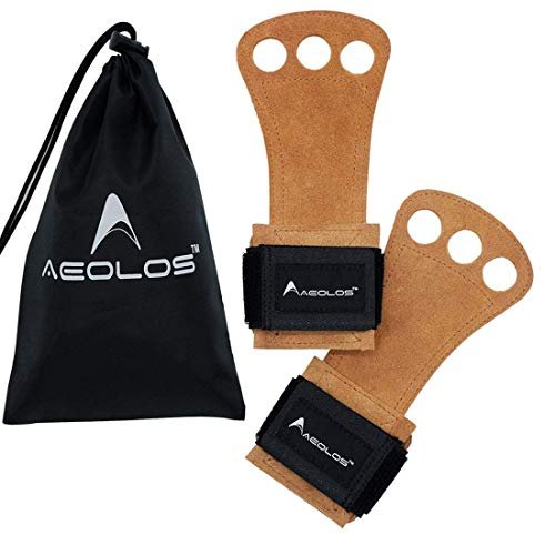 AEOLOS Leather Gymnastics Hand Grips-Great for...