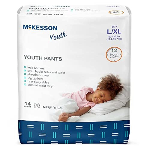 McKesson Youth Training Pants, [14 Count], Overnight...